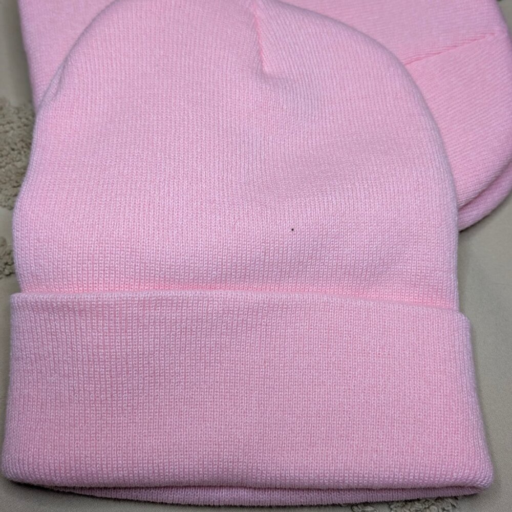 Beanie Hat bundle of three pink